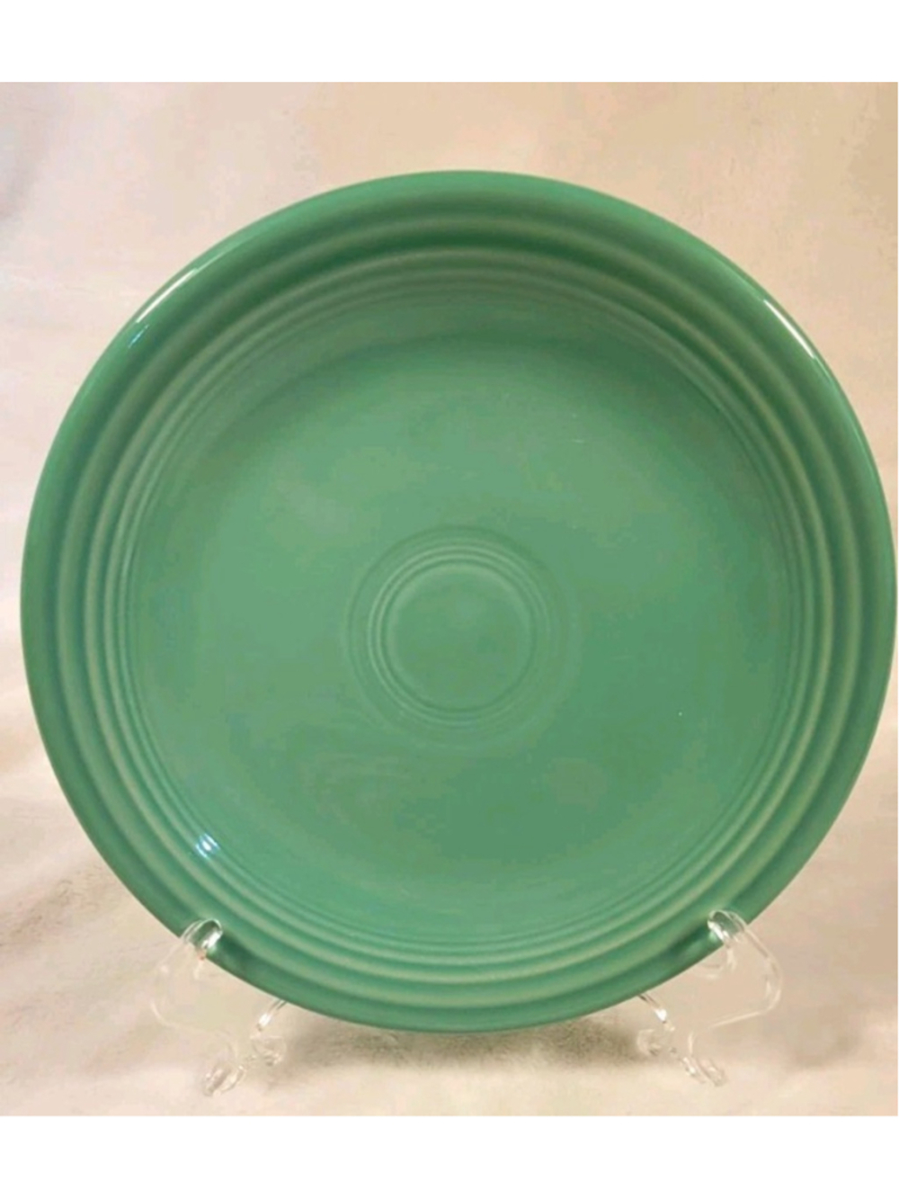 Fiestaware bread & butter appetizer seamist plate Fiesta green Homer Laughlin